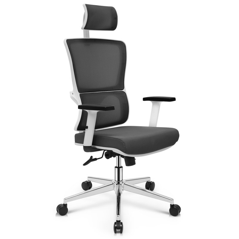 Inbox Zero Ergonomic Task Mesh Fabric Office Computer Chair with Flip